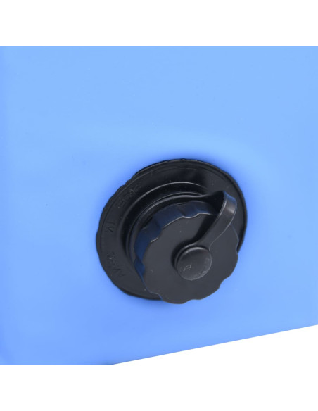 Piscina per Cani Pieghevole Blu 200x30 cm in PVC
