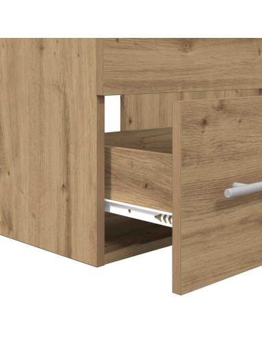 Set di mobili per il bagno 2 pcs Rovere artigianale