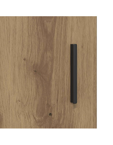 Set di mobili per il bagno con lo scaffale Rovere artigianale