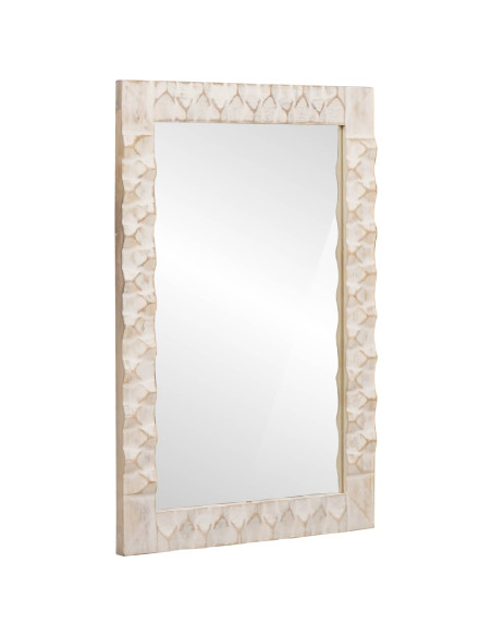 Set da Bagno con cassetto 5 pcs Finitura Bianco Lavato