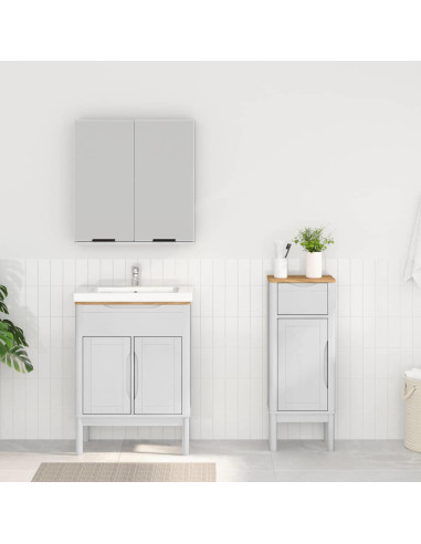 Set di mobili per il bagno con cassetto FLORO 2 pcs Bianco