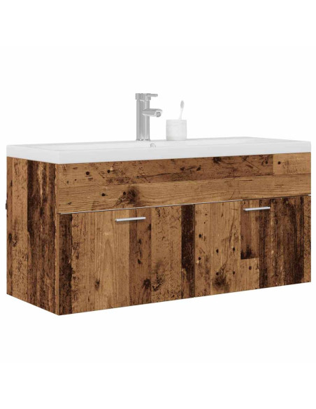 Mobile da Bagno con porta Legno vecchio 100 x 38,5 x 46 cm