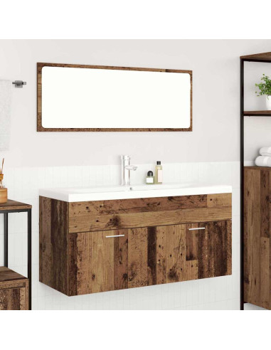 Mobile da Bagno con porta Legno vecchio 100 x 38,5 x 46 cm