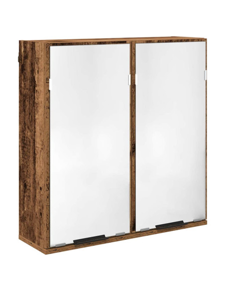 Set di Armadi da Bagno Legno vecchio Legno multistrato