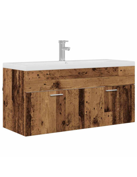 Mobile da Bagno con porta Legno vecchio 100 x 38,5 x 46 cm