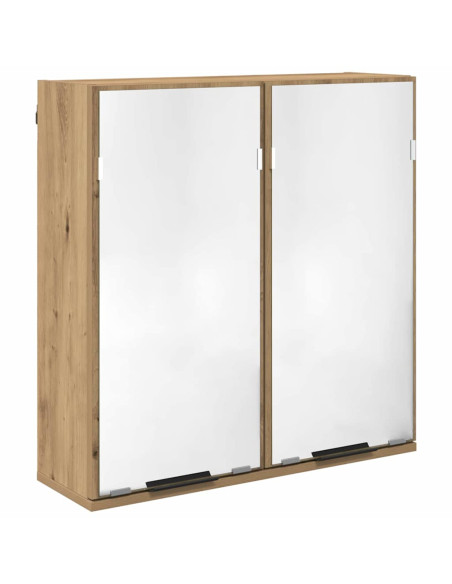 Set di Armadi da Bagno Rovere artigianale Legno multistrato