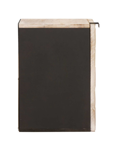 Mobile Appeso da Bagno con lo scaffale Bianco 38 x 33 x 48 cm