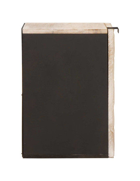 Mobile Appeso da Bagno con lo scaffale Bianco 38 x 33 x 48 cm