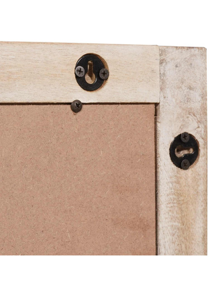 Specchio da bagno Finitura Bianco Lavato 50 x 70 x 2,5 cm
