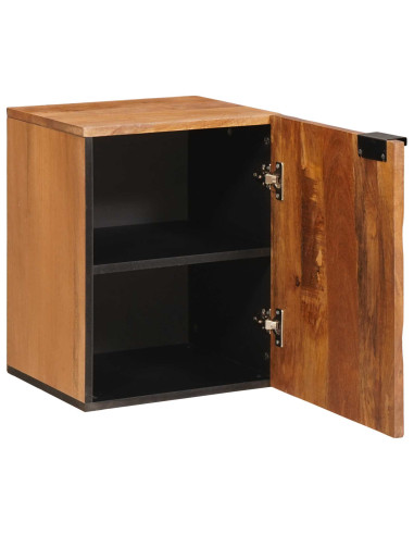 Mobile Appeso da Bagno con lo scaffale Marrone 38 x 33 x 48 cm