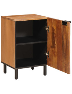 Mobile da Bagno Marrone 38 x 33 x 58 cm Legno di mango massello 2