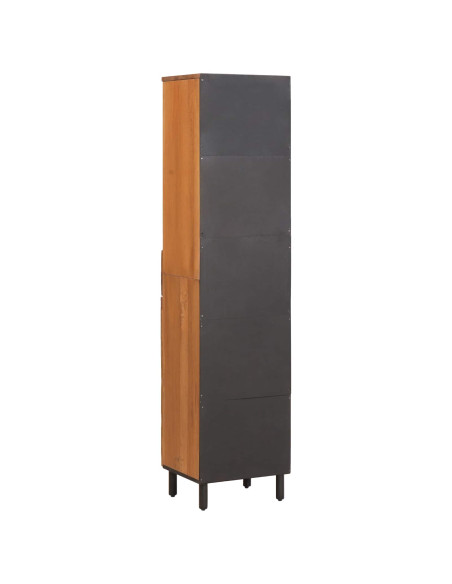 Mobile da Bagno con lo scaffale Marrone 38 x 33 x 160 cm
