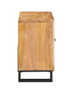 Armadio per Lavabo da Bagno con porta Marrone 62 x 33 x 58 cm 2
