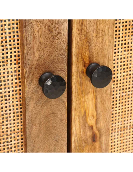 Armadio per Lavabo da Bagno con porta Marrone 62 x 33 x 58 cm