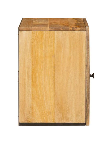 Mobile Appeso da Bagno con lo scaffale Marrone 38 x 33 x 48 cm