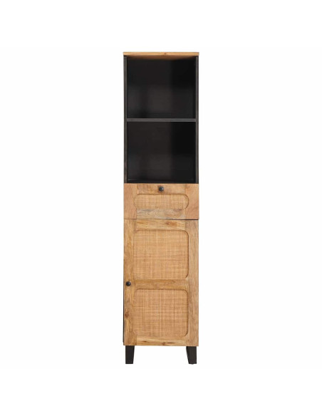 Mobile da Bagno con lo scaffale Marrone 38 x 33 x 160 cm