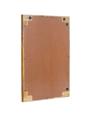 Specchio da bagno con specchio Marrone 50 x 2,5 x 70 cm