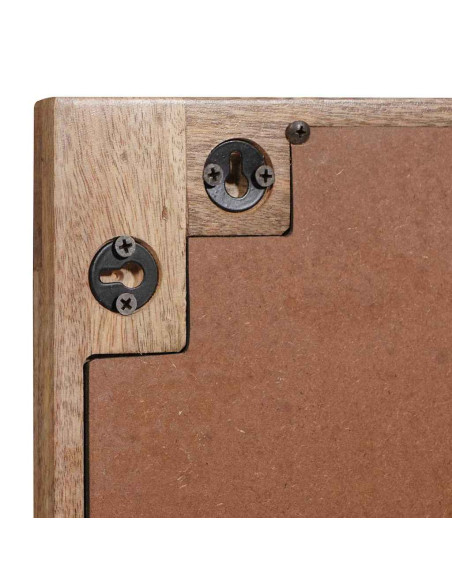 Specchio da bagno con specchio Marrone 50 x 2,5 x 70 cm