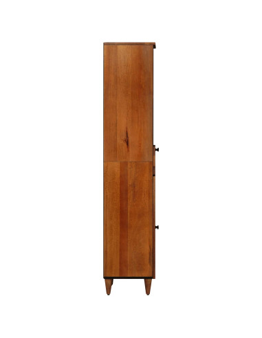 Mobile da Bagno con cassetto con porta Noce 38 x 33 x 160 cm