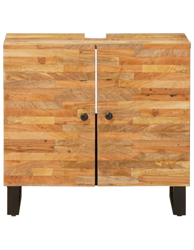 Armadio per Lavabo da Bagno con porta Naturale 62 x 33 x 58 cm