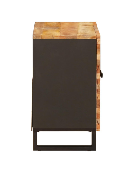 Armadio per Lavabo da Bagno con porta Naturale 62 x 33 x 58 cm