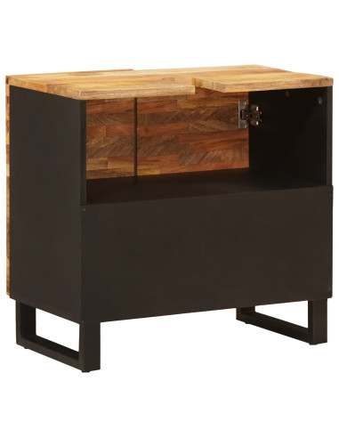 Armadio per Lavabo da Bagno con porta Naturale 62 x 33 x 58 cm