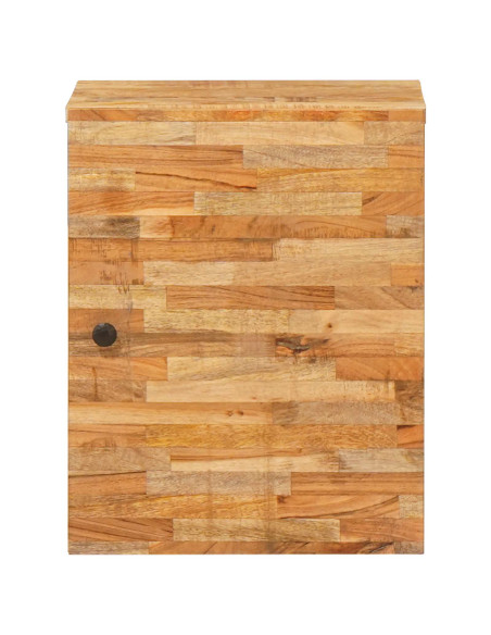 Mobile Appeso da Bagno con porta Naturale 38 x 33 x 48 cm