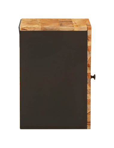 Mobile Appeso da Bagno con porta Naturale 38 x 33 x 48 cm