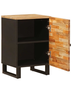 Mobile da Bagno con archiviazione Naturale 38 x 33 x 58 cm 2