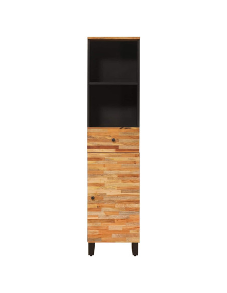 Mobile da Bagno con porta Rovere artigianale 38 x 33 x 160 cm