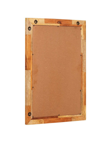 Specchio da bagno Rovere artigianale 50 x 70 x 2,5 cm