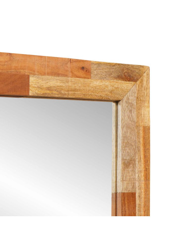 Specchio da bagno Rovere artigianale 50 x 70 x 2,5 cm