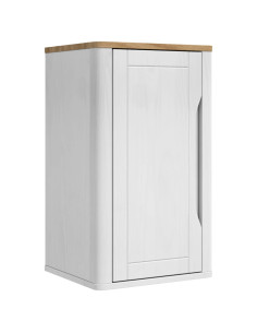 Armadio da bagno a muro con porta FLORO Bianco 35 x 30 x 60 cm 2