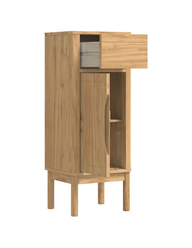 Mobile da Bagno con porta FLORO Marrone cerato 35 x 30 x 90 cm