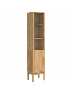 Mobiletto bagno alto FLORO Marrone cerato 35 x 30 x 160 cm 2