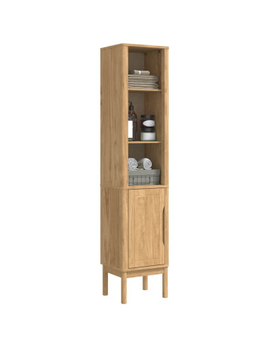 Mobiletto bagno alto FLORO Marrone cerato 35 x 30 x 160 cm