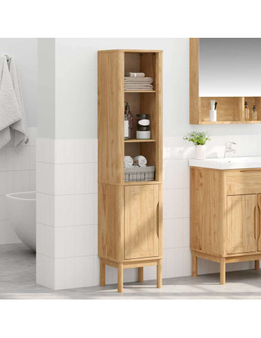 Mobiletto bagno alto FLORO Marrone cerato 35 x 30 x 160 cm