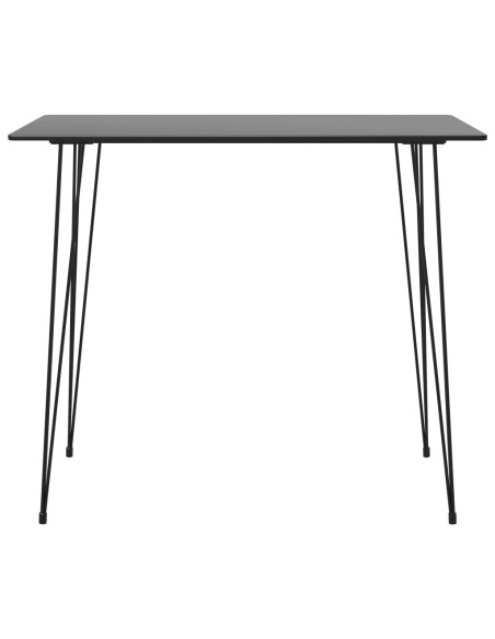 Set da Bar 5 pz Nero e Grigio