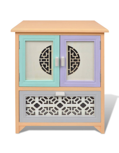 Mobile laterale Multicolore 46 x 34 x 55.5 cm