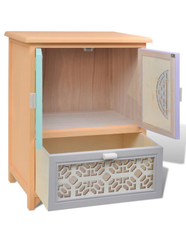 Mobile laterale Multicolore 46 x 34 x 55.5 cm