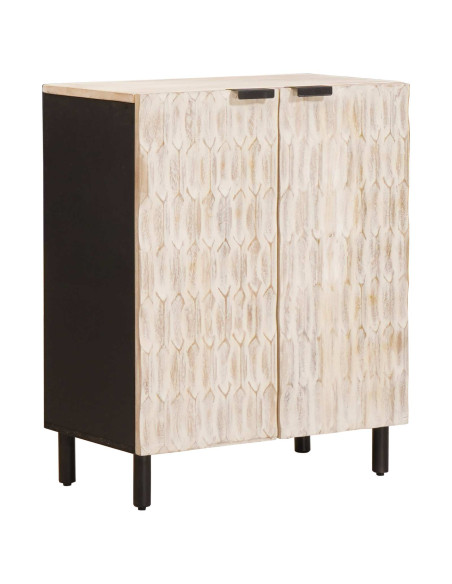 Credenza 3 pcs Finitura Bianco Lavato 180 x 33 x 75 cm