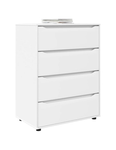 Armadi di Stoccaggio 2 pcs Bianco 80 x 48 x 105 cm