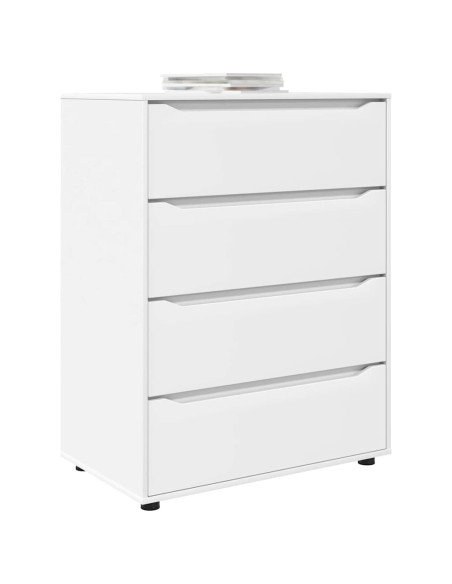 Armadi di Stoccaggio 2 pcs Bianco 80 x 48 x 105 cm