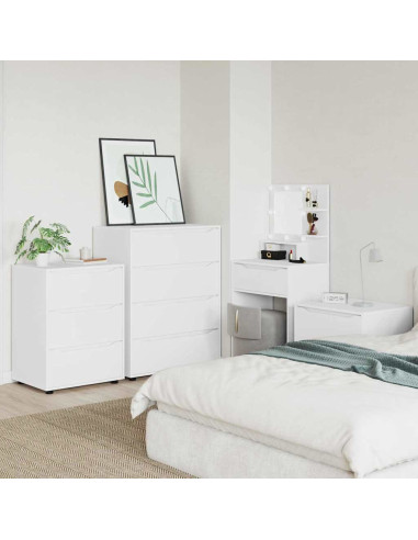 Armadi di Stoccaggio 2 pcs Bianco 80 x 48 x 105 cm