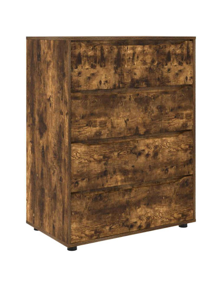 Armadi di Stoccaggio 2 pcs Rovere fumé 80 x 48 x 105 cm