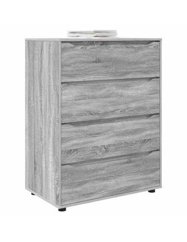 Armadi di Stoccaggio 2 pcs Grigio Sonoma 80 x 48 x 105 cm