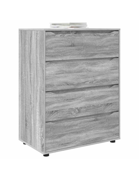 Armadi di Stoccaggio 2 pcs Grigio Sonoma 80 x 48 x 105 cm