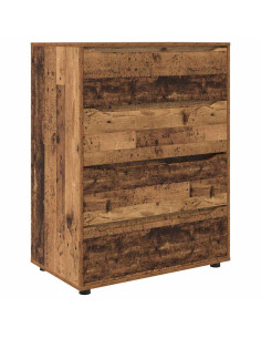 Armadi di Stoccaggio 2 pcs Legno vecchio 80 x 48 x 105 cm 2