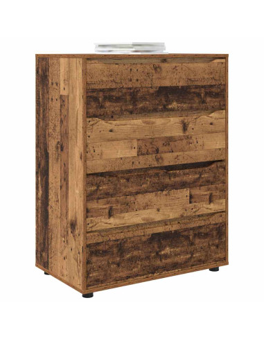 Armadi di Stoccaggio 2 pcs Legno vecchio 80 x 48 x 105 cm