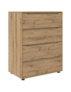 Armadi di Stoccaggio 2 pcs Rovere artigianale 80 x 48 x 105 cm 2